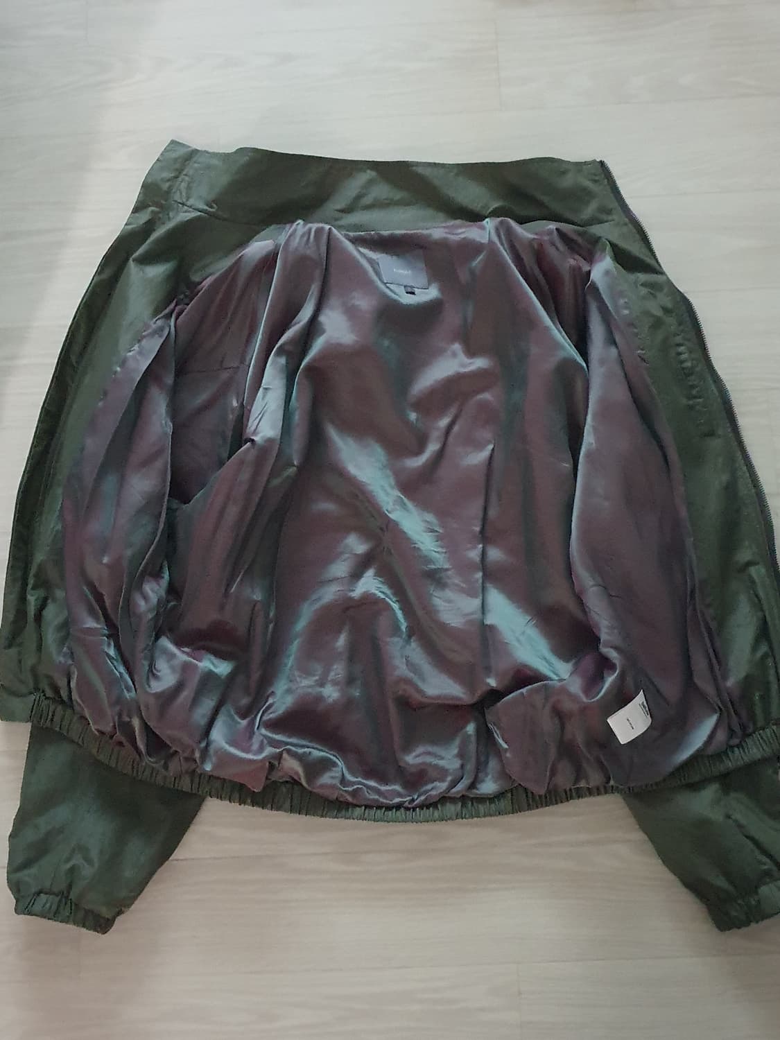 발루트 웨스턴 하이넥 블루종 올리브 상품이미지3