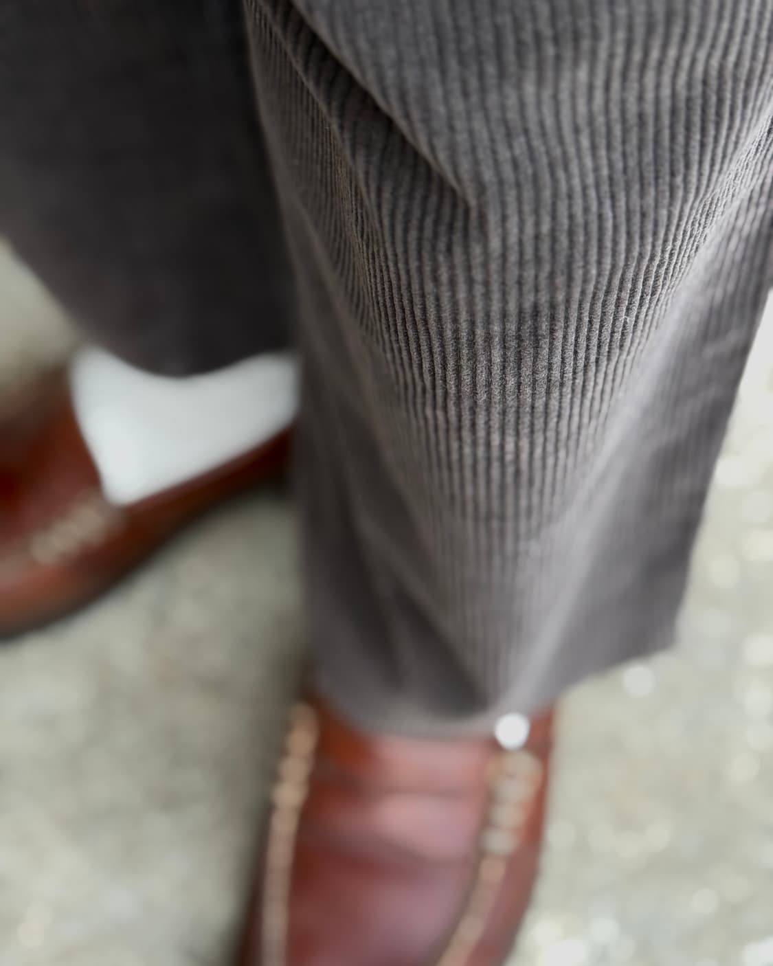 90‘s 폴로 랄프로렌 투턱 코듀로이 앤드류 팬츠 34 [초코] 상품이미지10