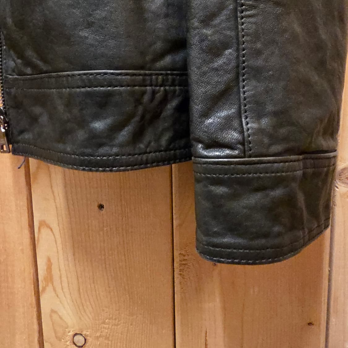 까르뜨블랑슈 브랜드 가죽자켓 110  상품이미지7