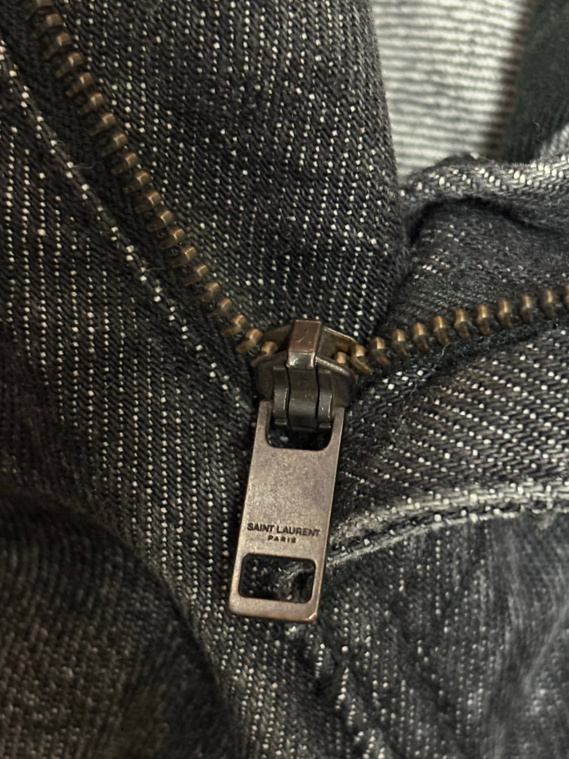 (32) 18ss 생로랑 블랙 디스 데님 팬츠 진 상품이미지7