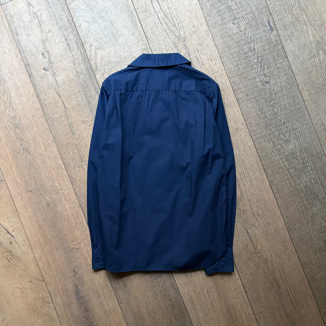 Patchwork Round Collar Blouse 상품이미지7