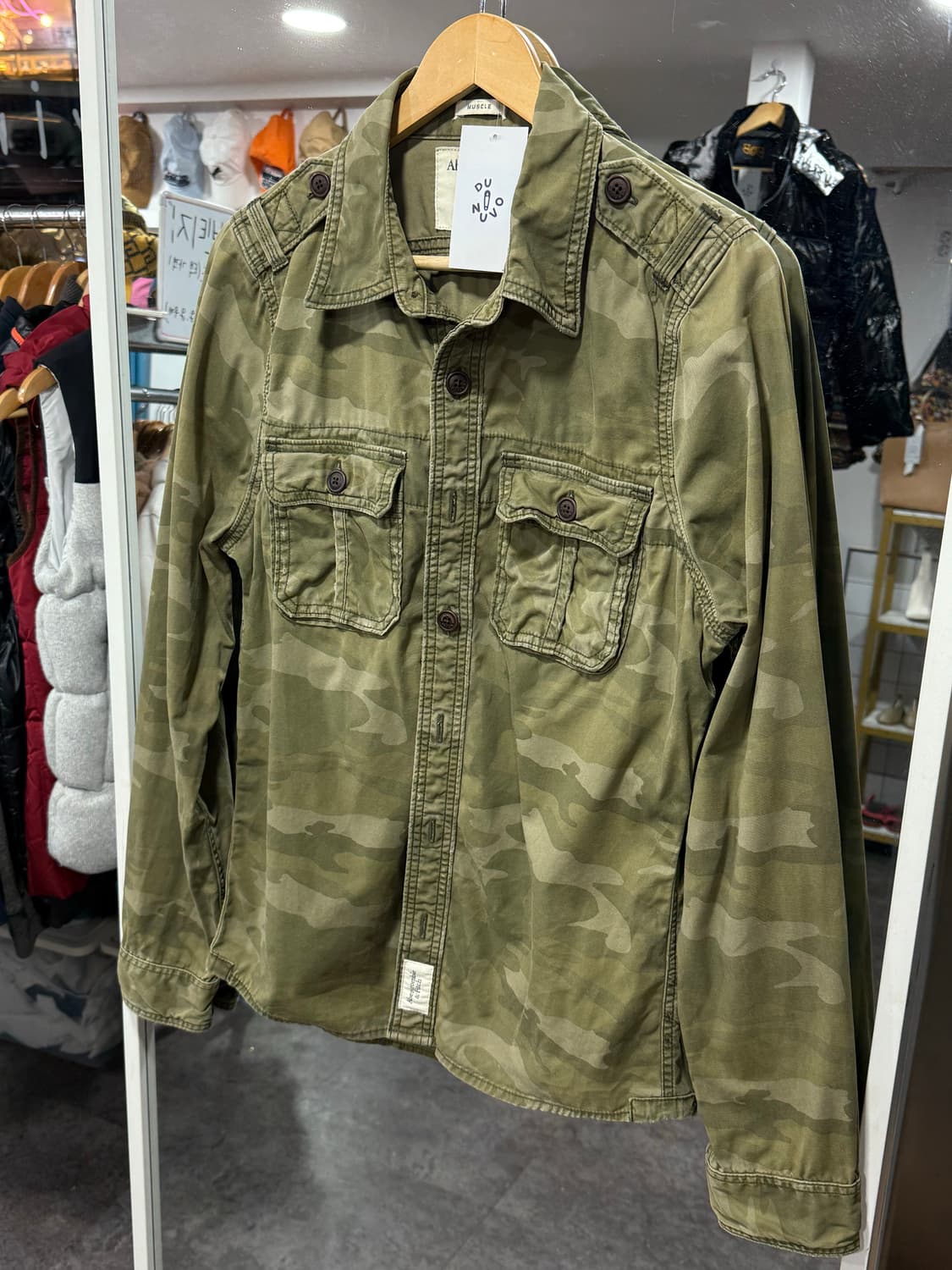 아베크롬비 셔츠 상품이미지2