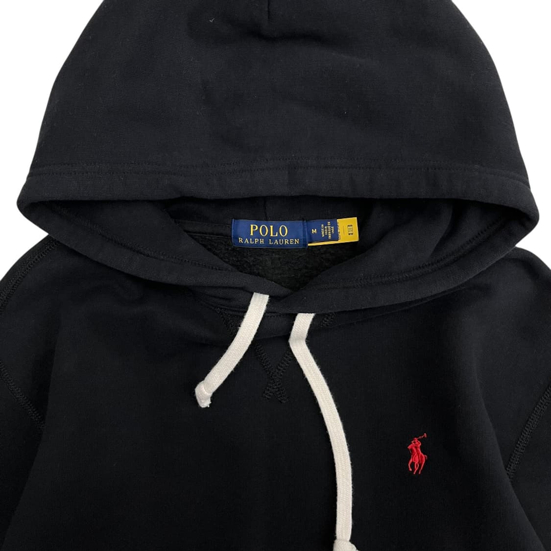 폴로 랄프로렌 레드포니 블랙 후드 M 상품이미지5
