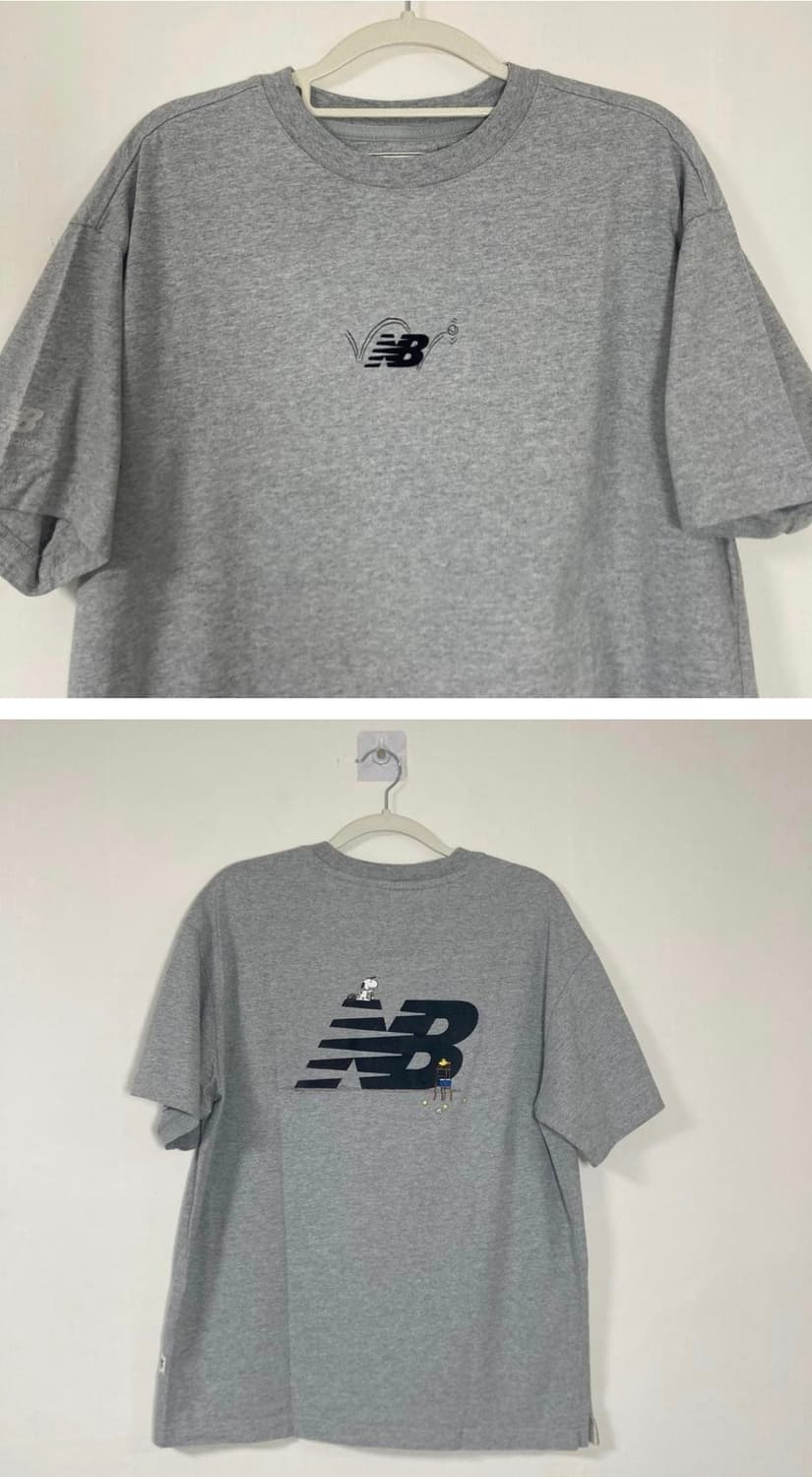 뉴발란스 그레이반팔티M  상품이미지2