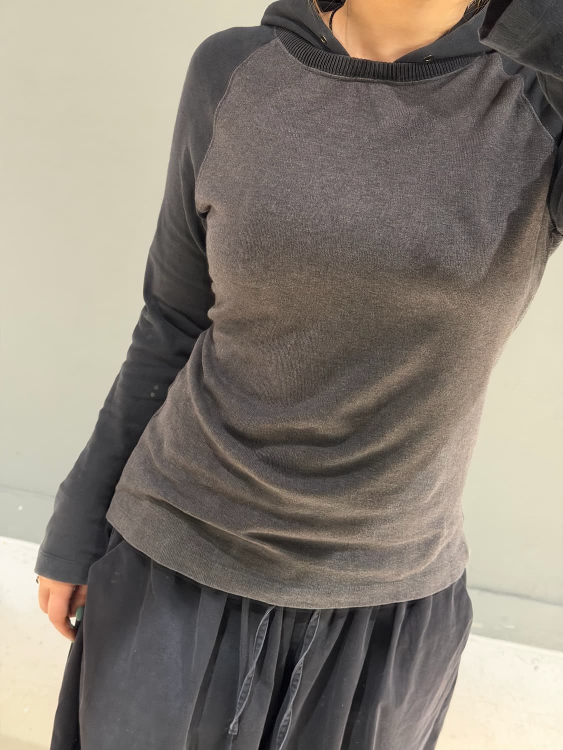 raglan design hood sleeve 상품이미지3