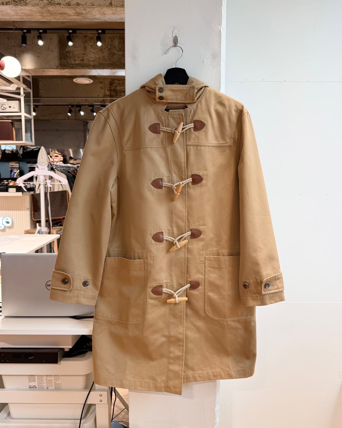 폴로 랄프로렌 브라운 더플 코트  상품이미지2