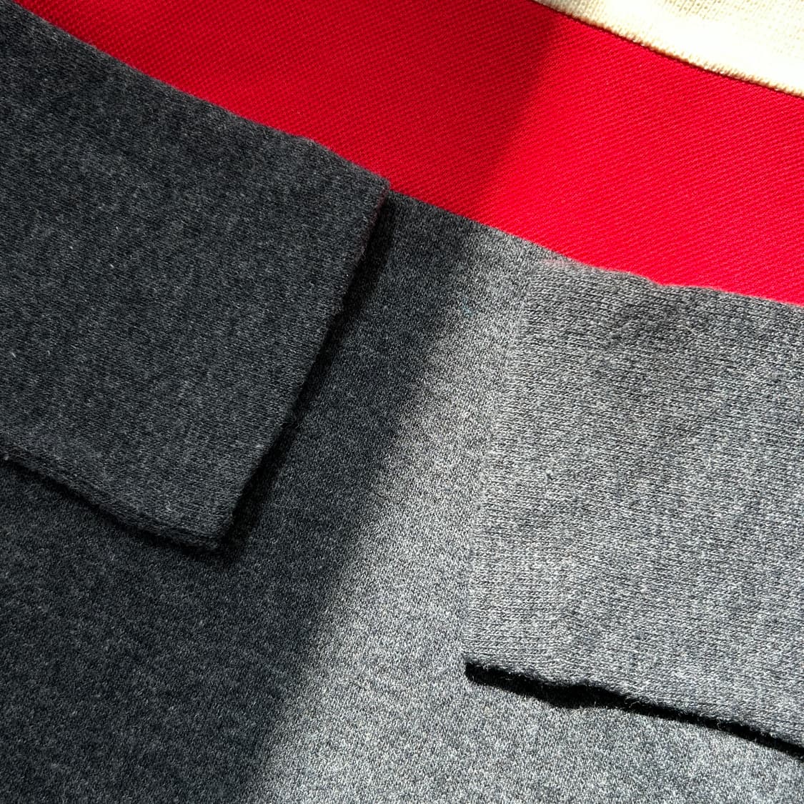 산드로 컬러블록 래글런 니트 스웨터 상품이미지4