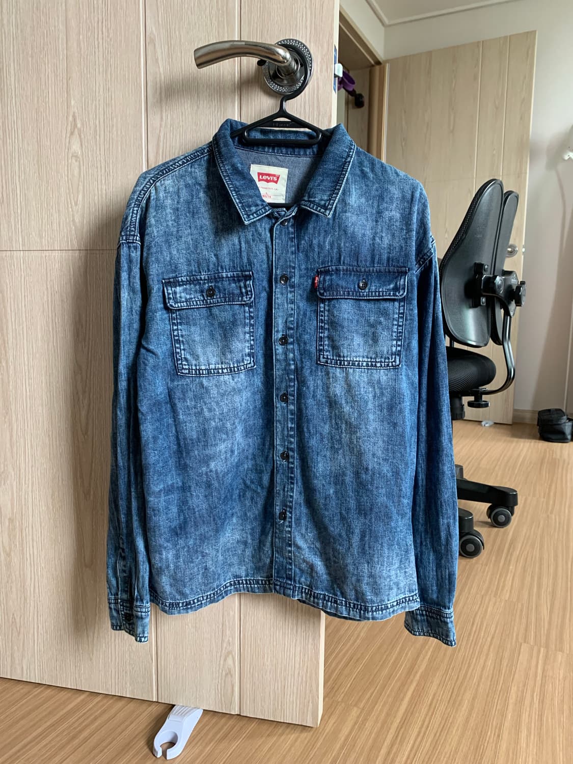리바이스 여성 데님셔츠  상품이미지1