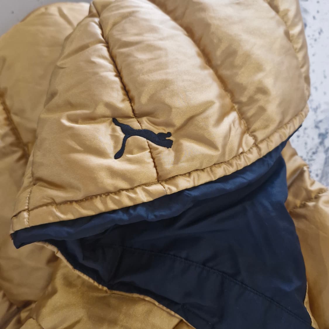 푸마 덕 다운 패딩 L 상품이미지5