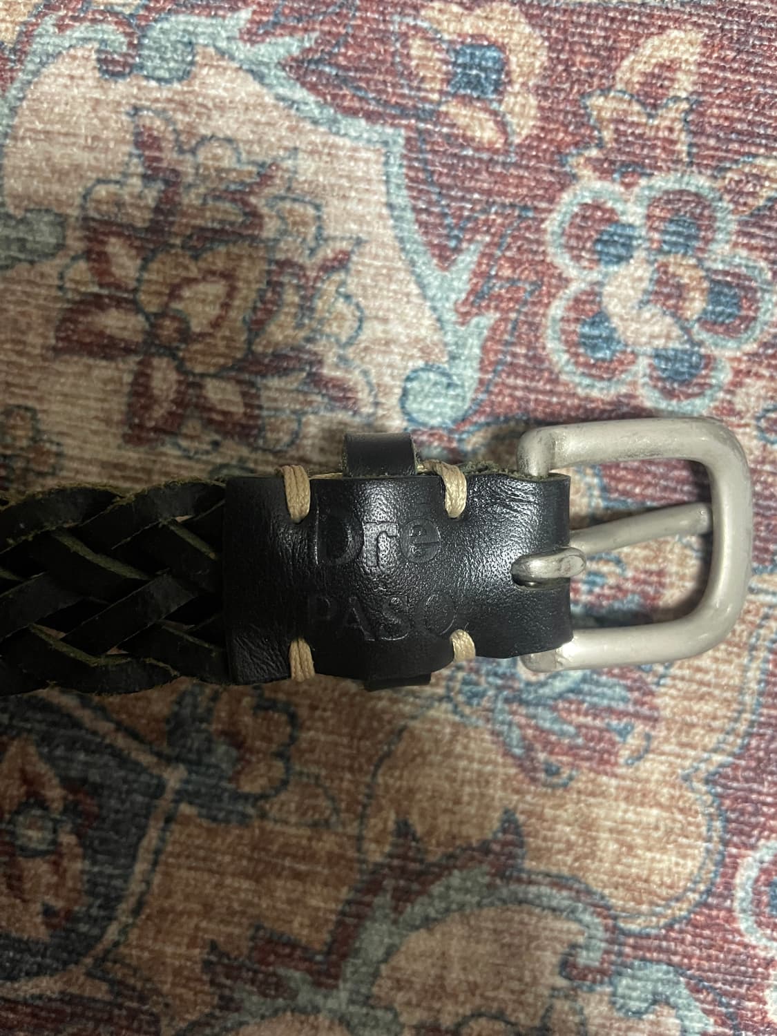 드레프로젝트 블랙 위빙 벨트 상품이미지3