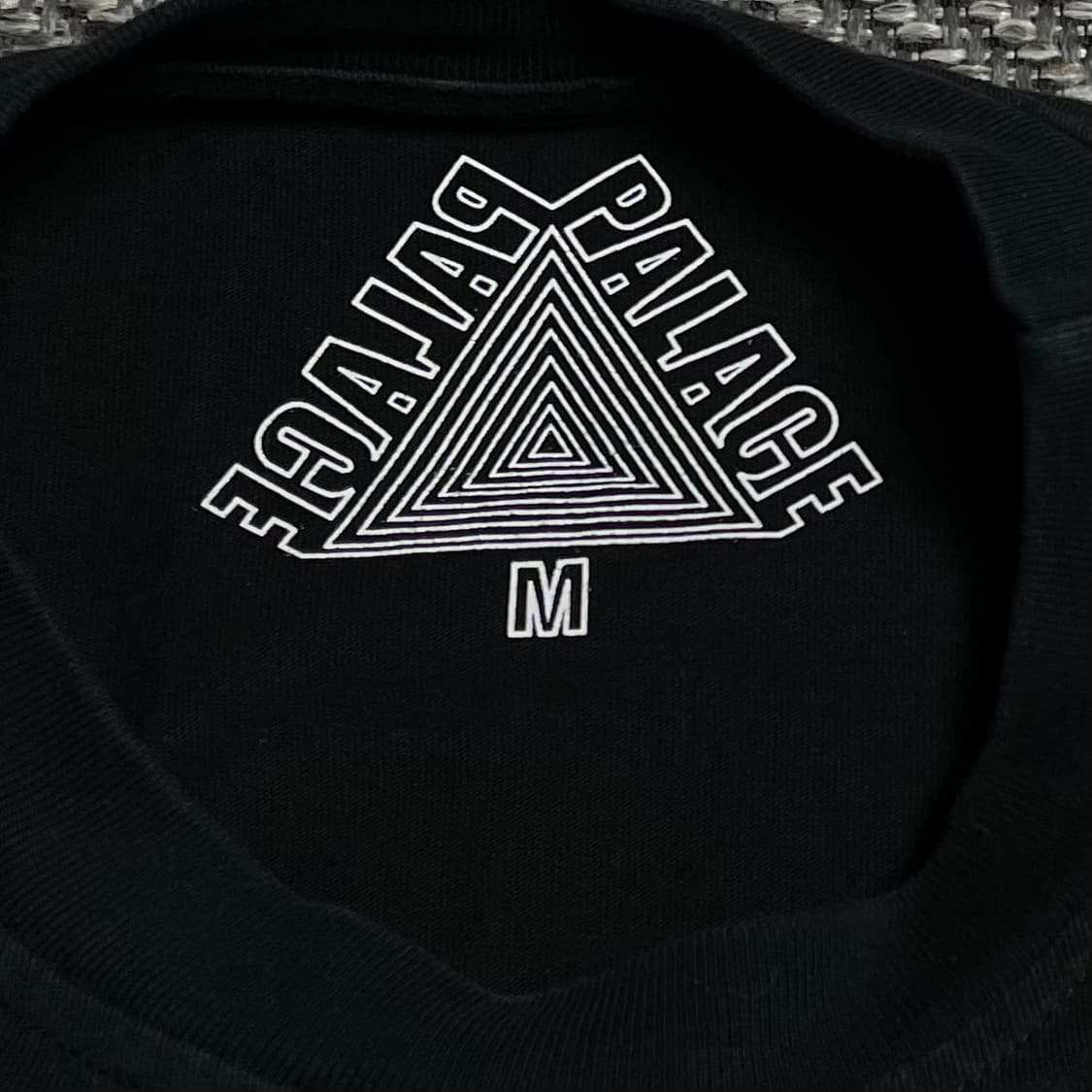 팔라스 트라이 빅로고 반팔 티셔츠 블랙o 5084 상품이미지3