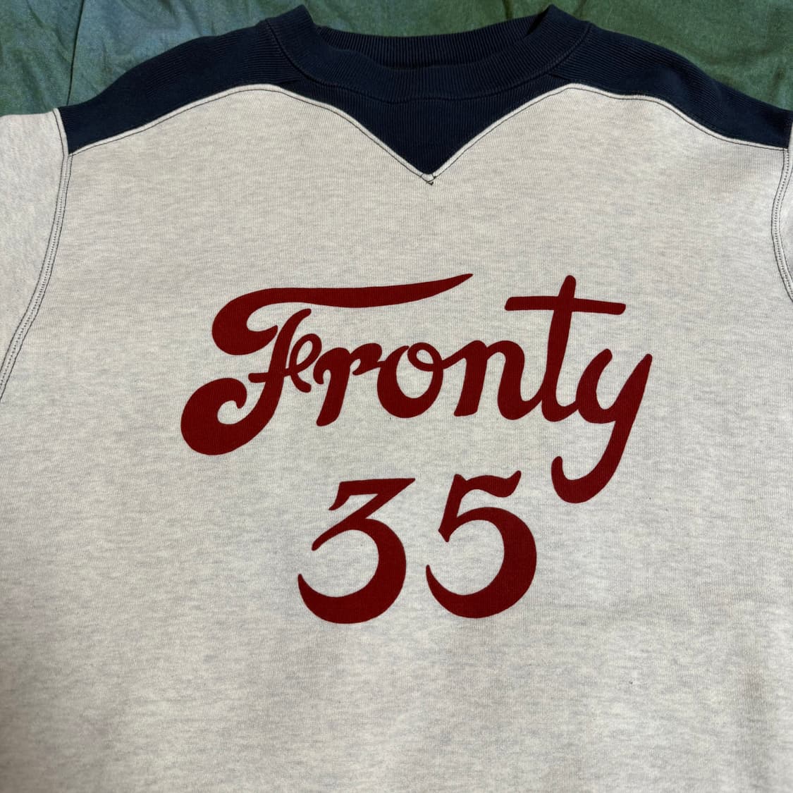[42]프리휠러스 “Fronty 35" 애슬래틱 스웻 셔츠 상품이미지8