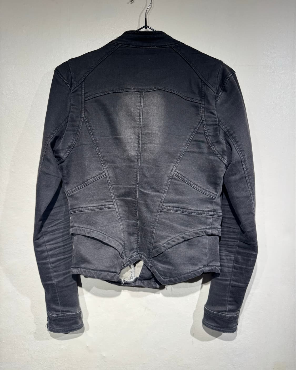 00s Black Washed Rider Jacket   상품이미지2