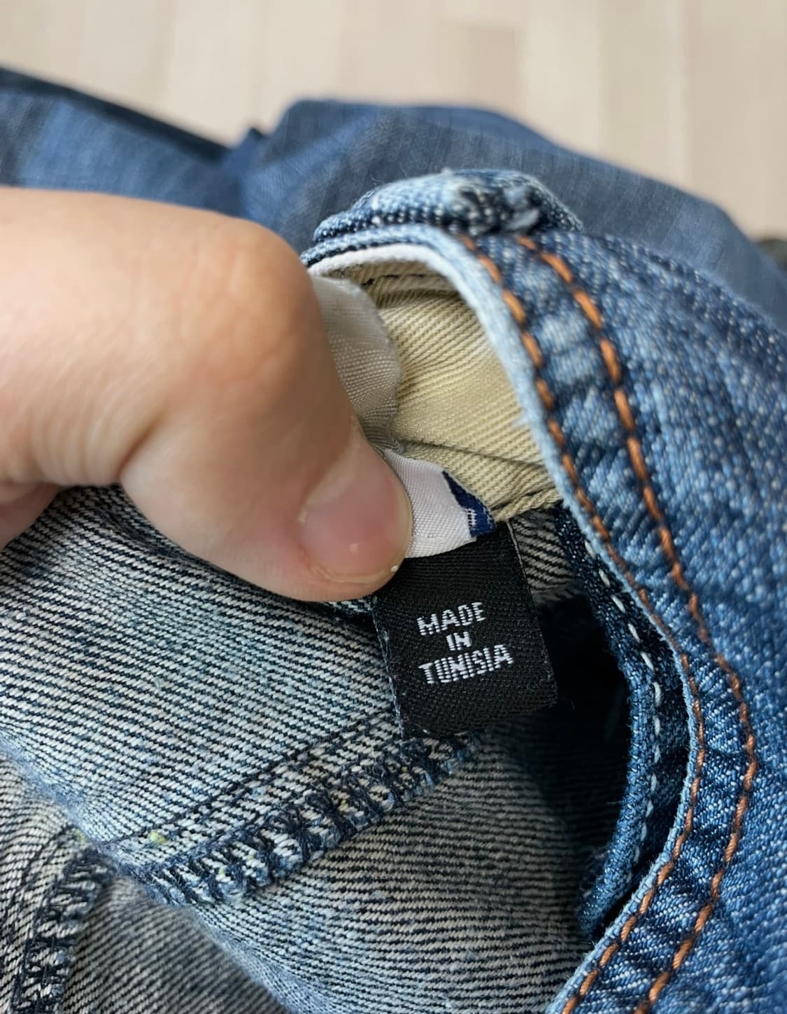 (28) 엠포리오 아르마니 디스트로이드 중청 데님팬츠 상품이미지6