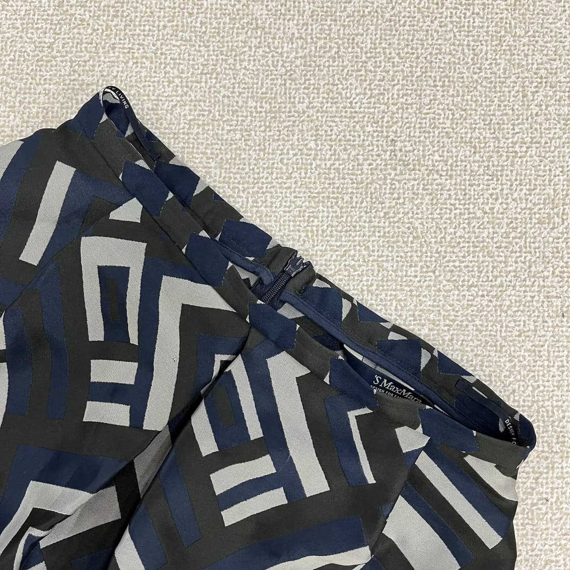 [38] 막스마라 실크 미디 스커트 치마 0114M1 상품이미지2