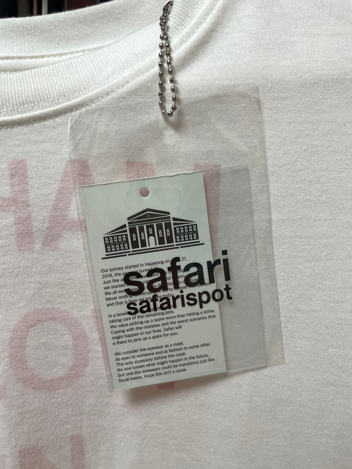 Safarispot 반팔티 상품이미지3