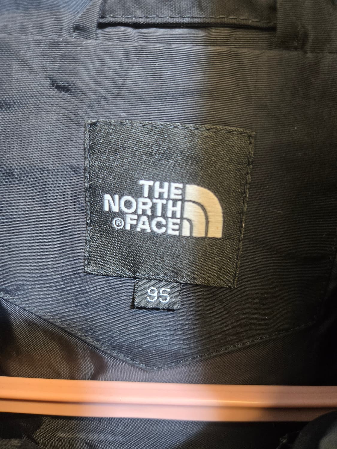 노스페이스 블랙 바람막이 후드 자켓 상품이미지2