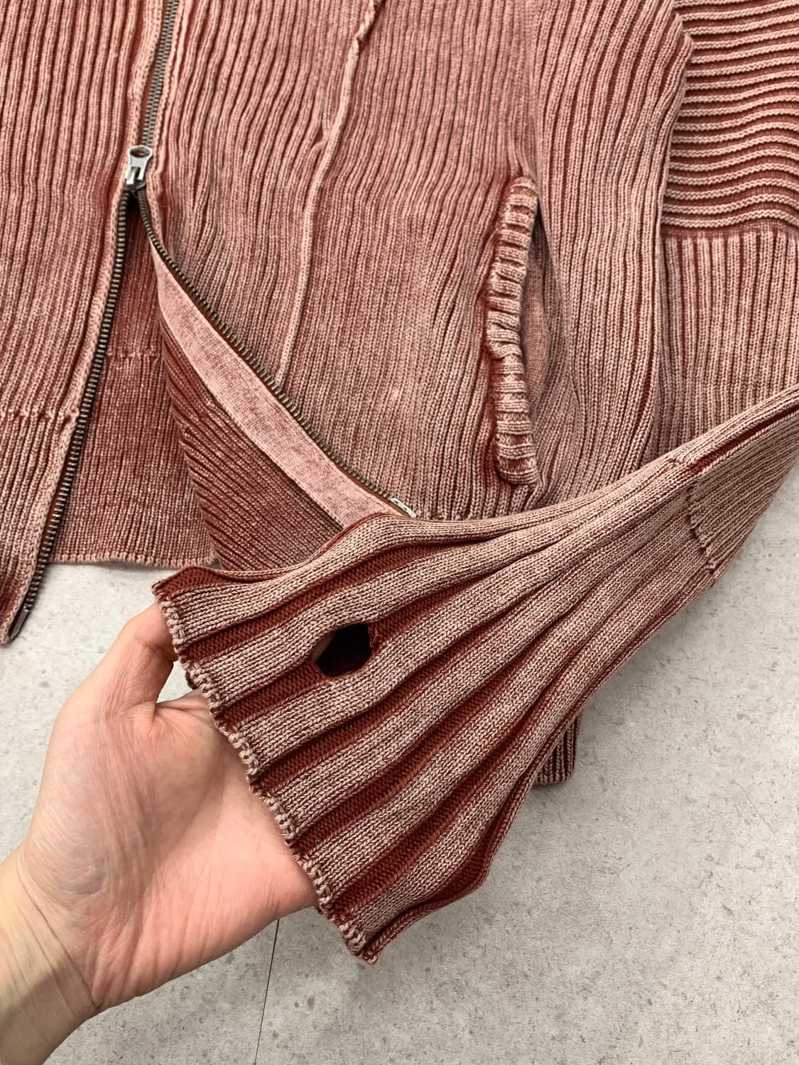 Hare 하레 니트집업 상품이미지3