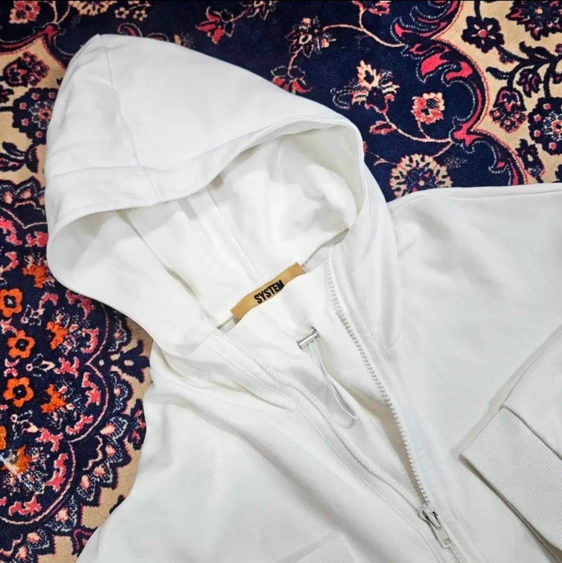 시스템(SYSTEM) 19FW 디테일 루즈핏 후드집업 상품이미지3