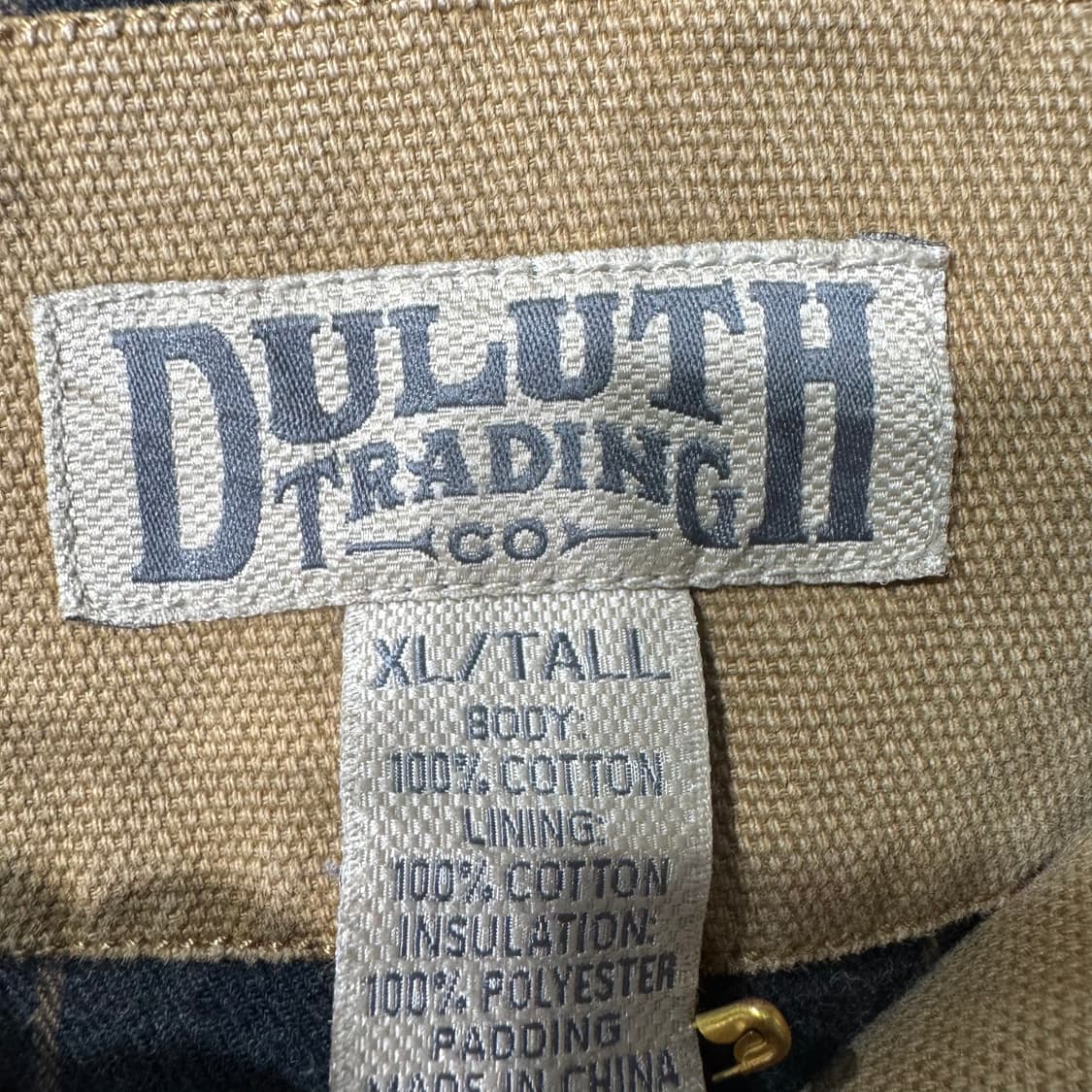 빈티지 워크 자켓 카키 ( XL/OLD-8009 ) 상품이미지3