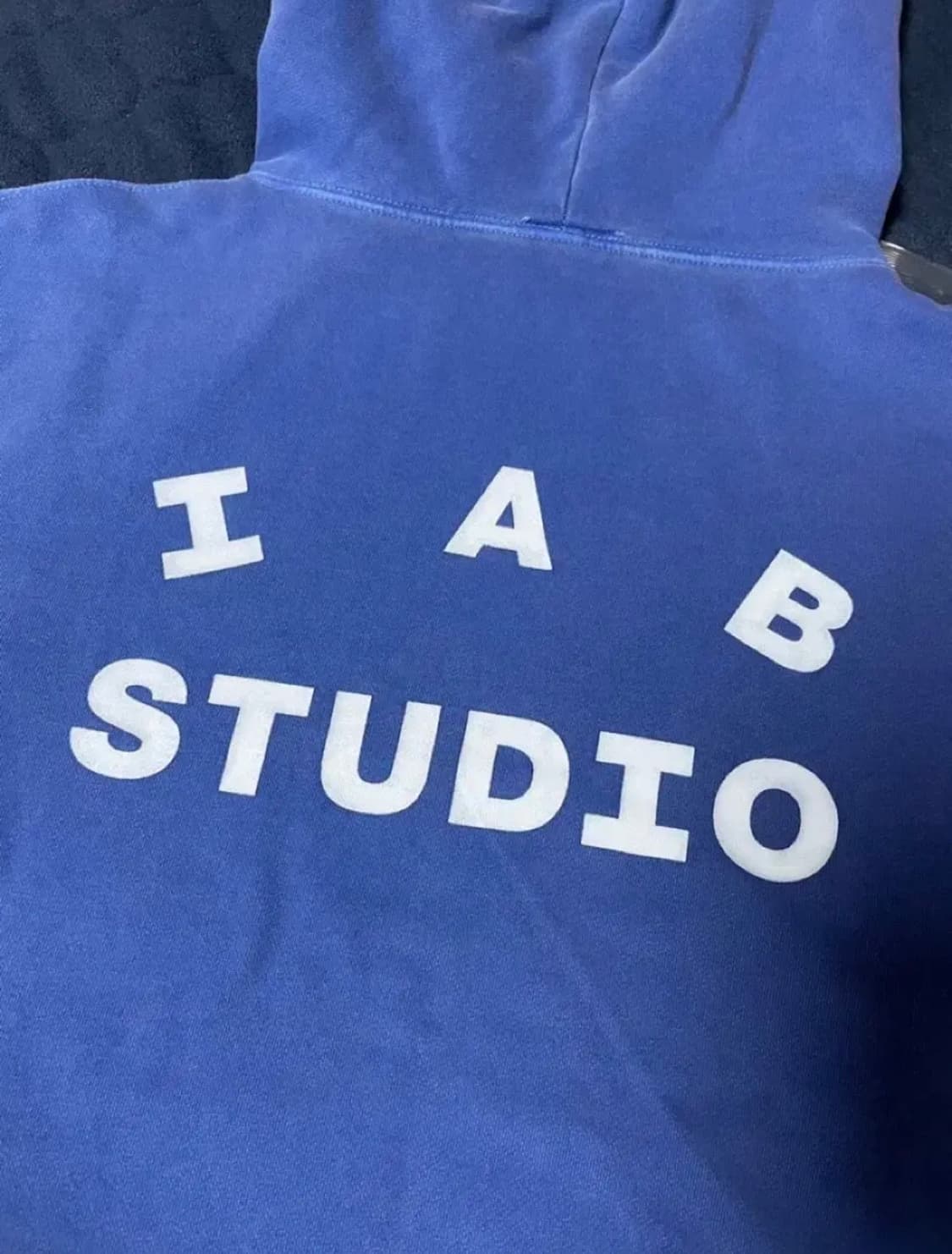 아이앱 스튜디오 피그먼트 후드 로얄 블루 L 상품이미지2