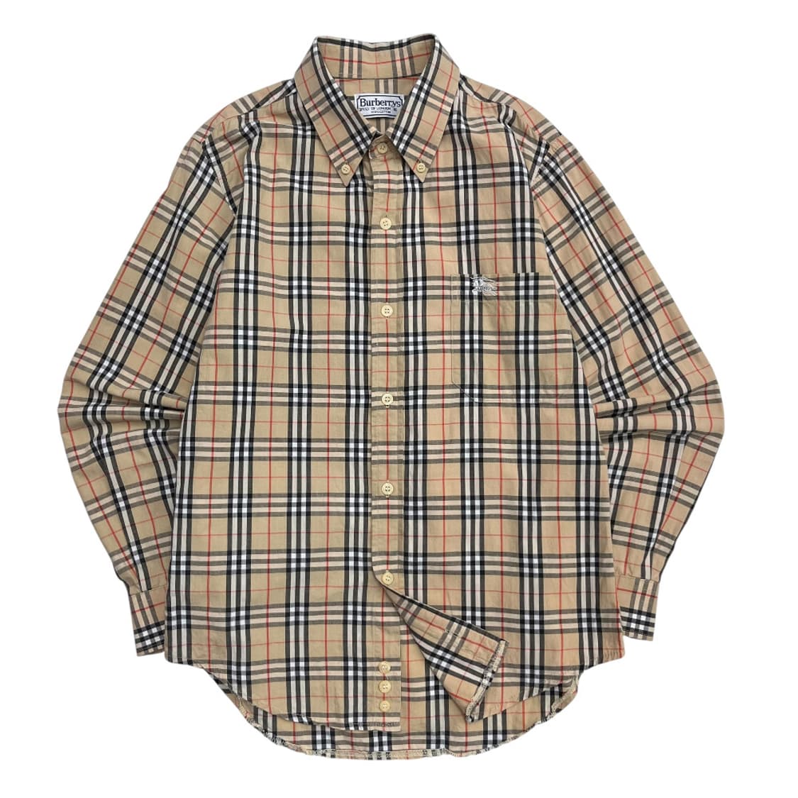 버버리 노바체크 셔츠 S 상품이미지2