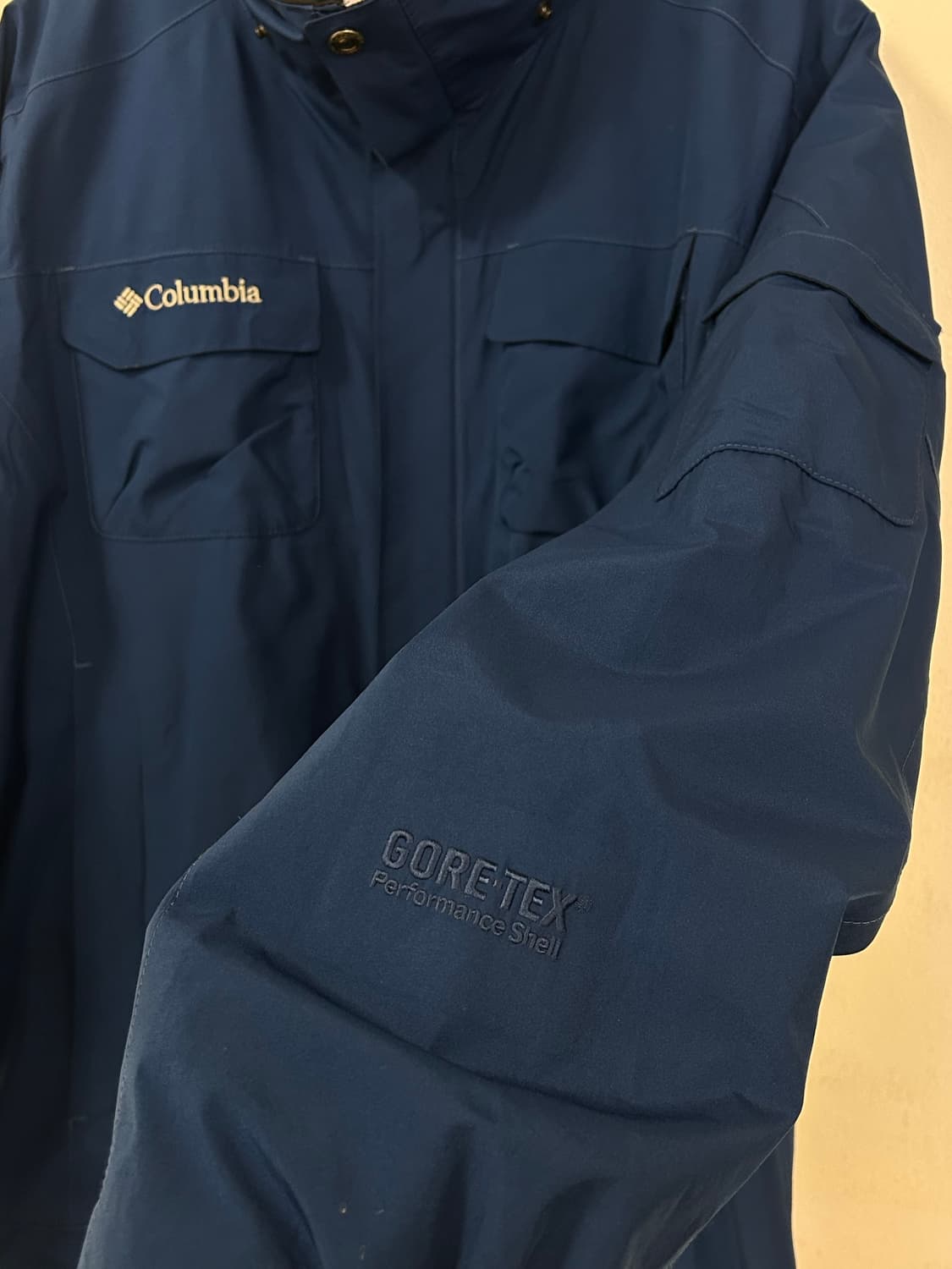 컬럼비아 고어텍스 블루 자켓 M (실측100) 상품이미지4