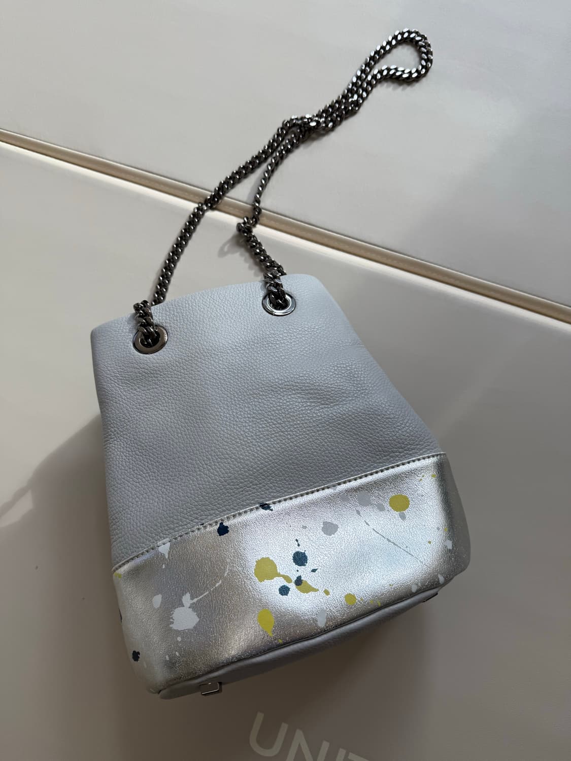 [1회착.정가50] 톰그레이하운드x덱케 콜라보 레더 버킷백 한섬 상품이미지2