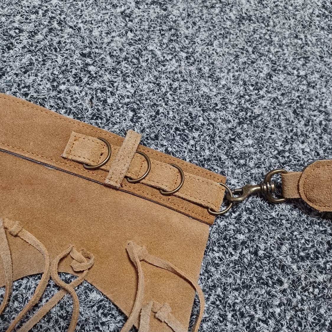 빈티지 허리 장식 가죽 벨트  상품이미지4