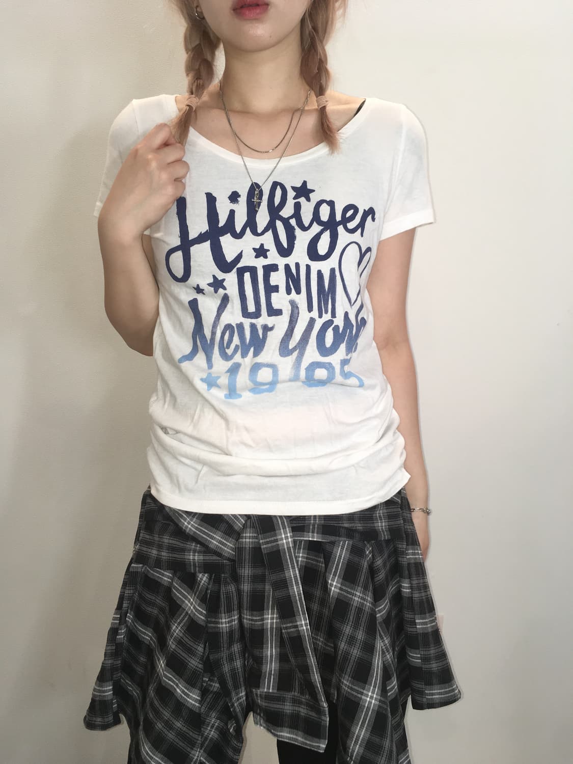 jpn vintage 타미힐피거 하이틴 반팔 티셔츠 상품이미지2