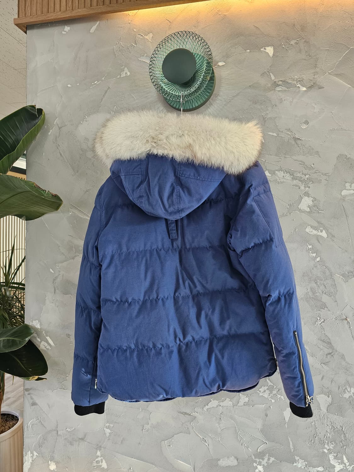 무스너클 스털링 파카 / 블루 컬러 / 남성 S 상품이미지2