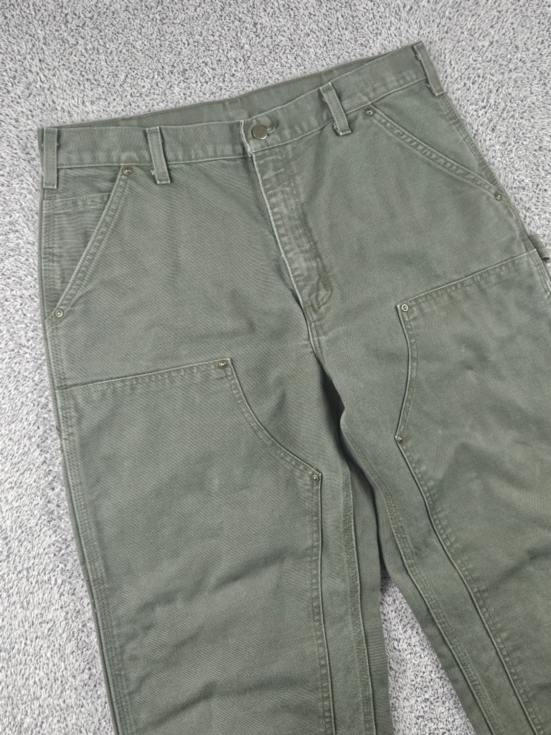 칼하트 덕 캔버스 더블니 카펜터 워크 팬츠 ( 34X34 )/ 11301 상품이미지5