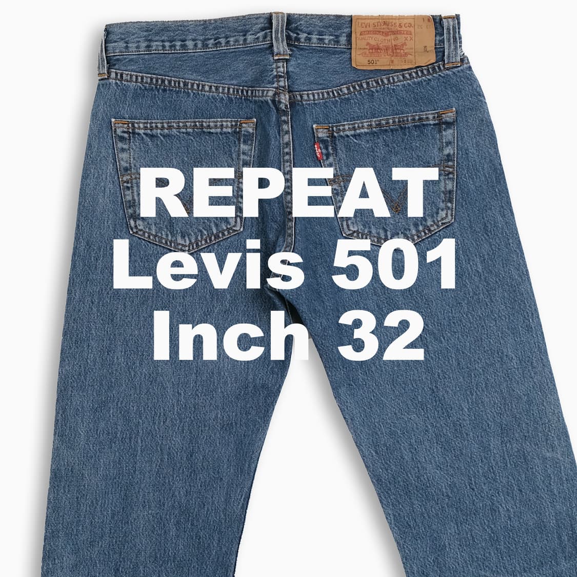 빈티지 리바이스 501 중청 (32 인치)일자 청바지 LV50133489 상품이미지1