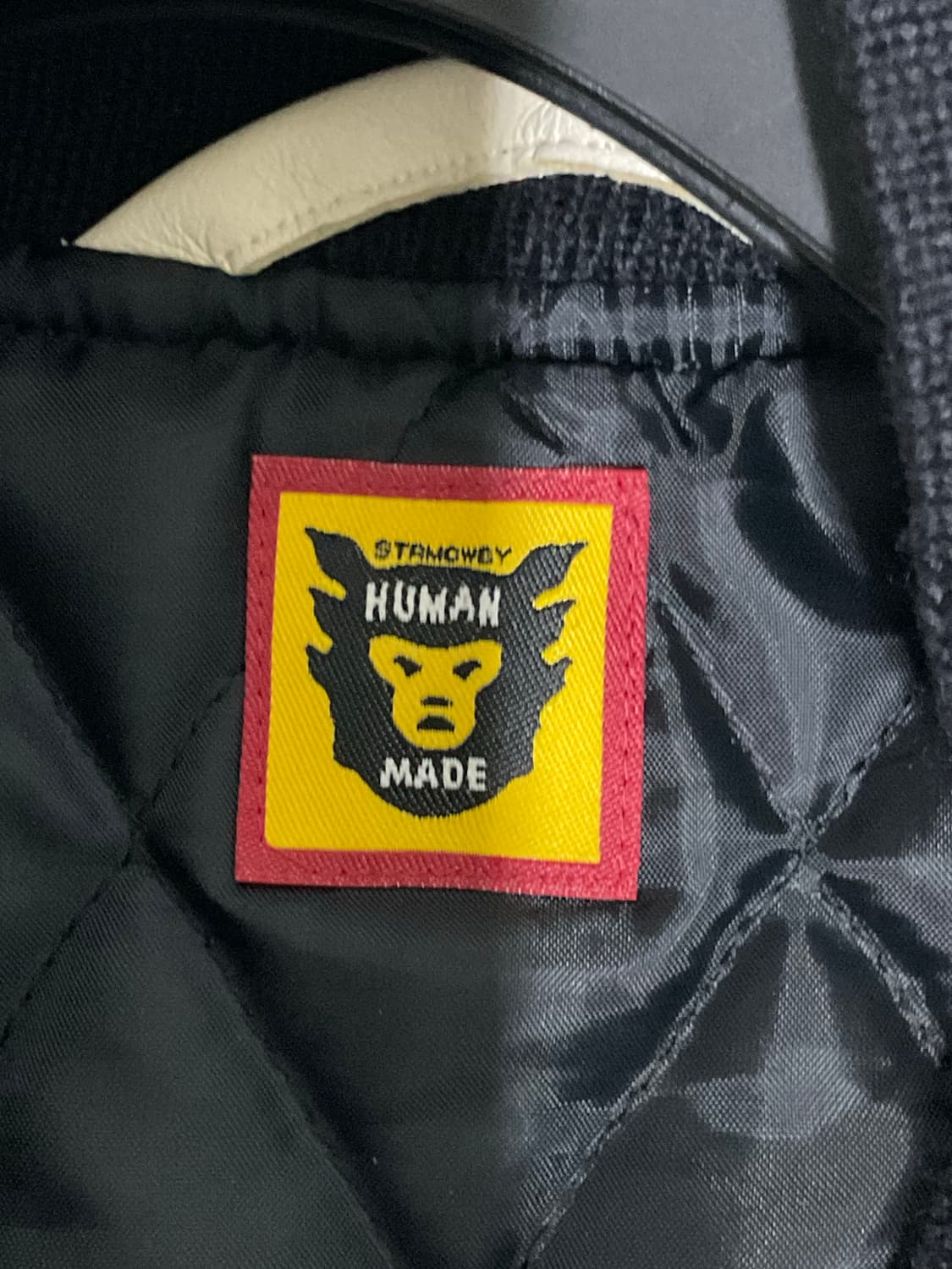 휴먼메이드 x 에이셉 라키 휴먼테이스팅 바시티 자켓 M 상품이미지6