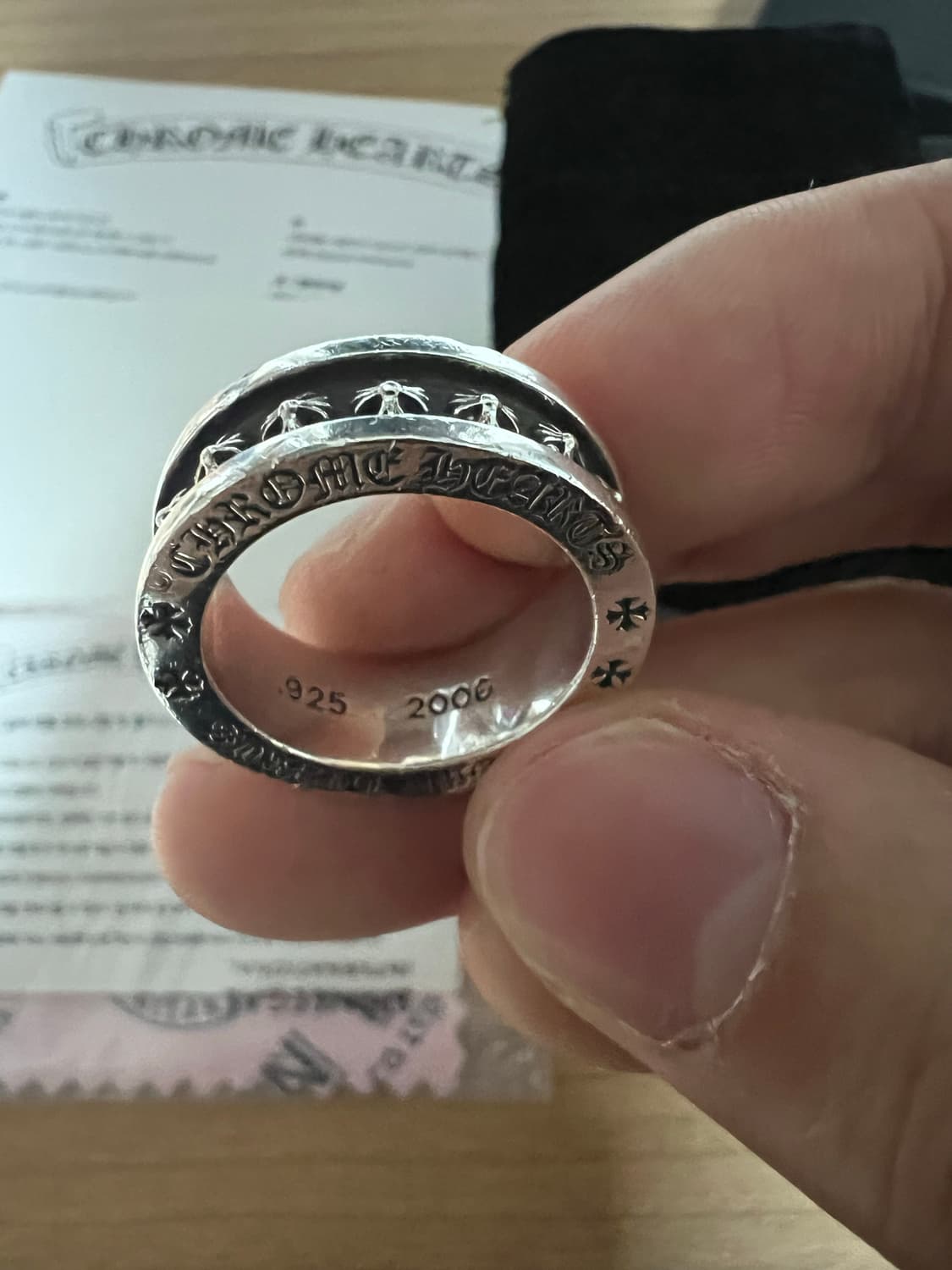 [14호] 크롬하츠 미니플러스링 상품이미지2