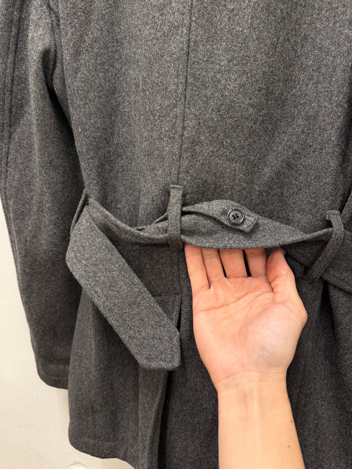 66) Katharine Hamnett London Grey Wool B 상품이미지5