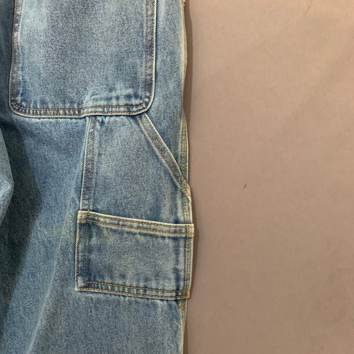 30인치 아웃스탠딩 카펜터 데님 청바지 상품이미지4
