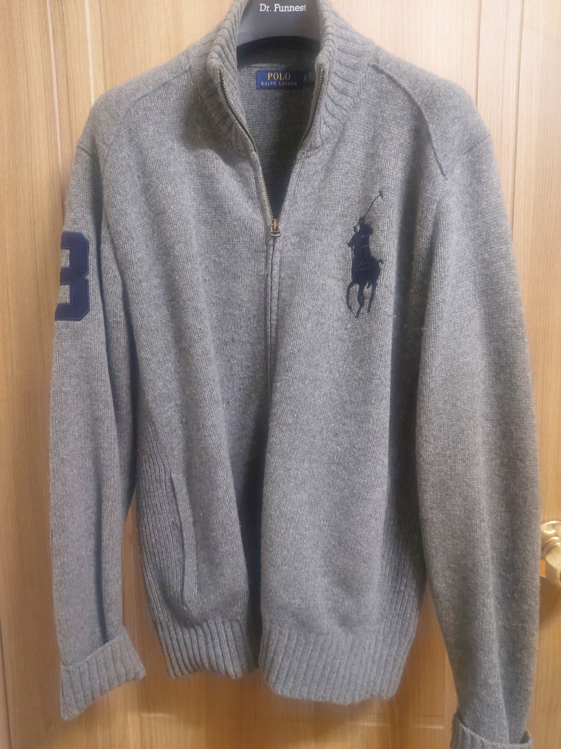 폴로 스웨터 가디건 상품이미지1