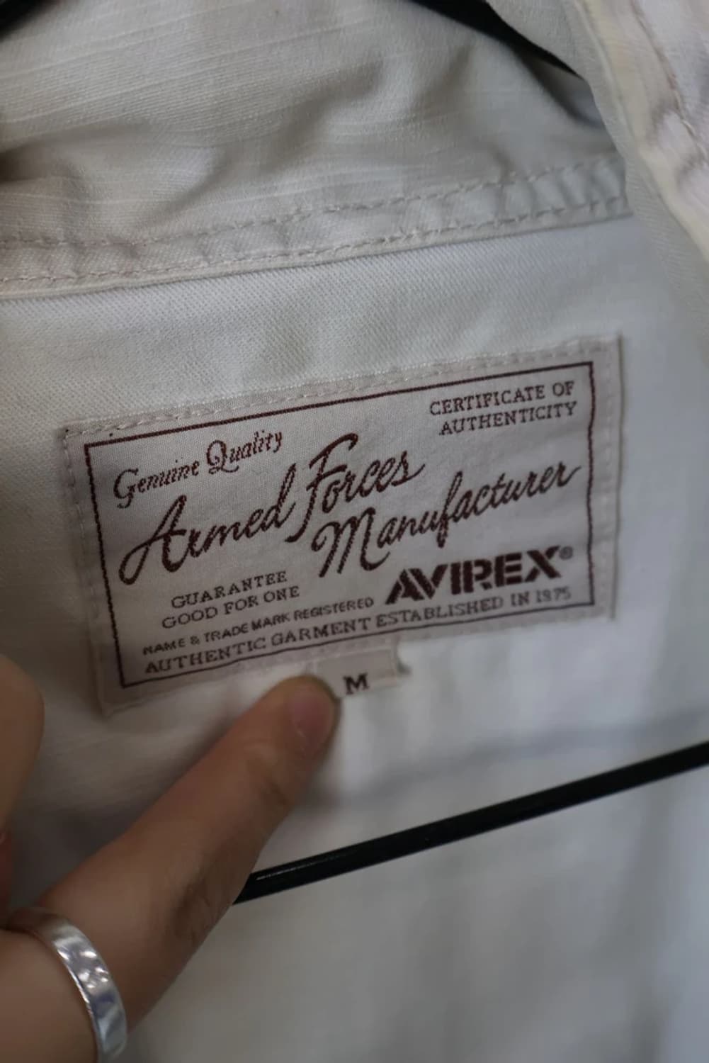  AVIREX Armed Forces Patch Field Jacket 상품이미지8