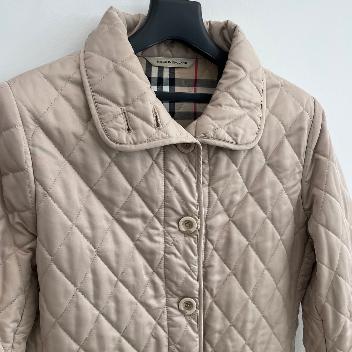 W 버버리 베이지 퀼팅 자켓 상품이미지3