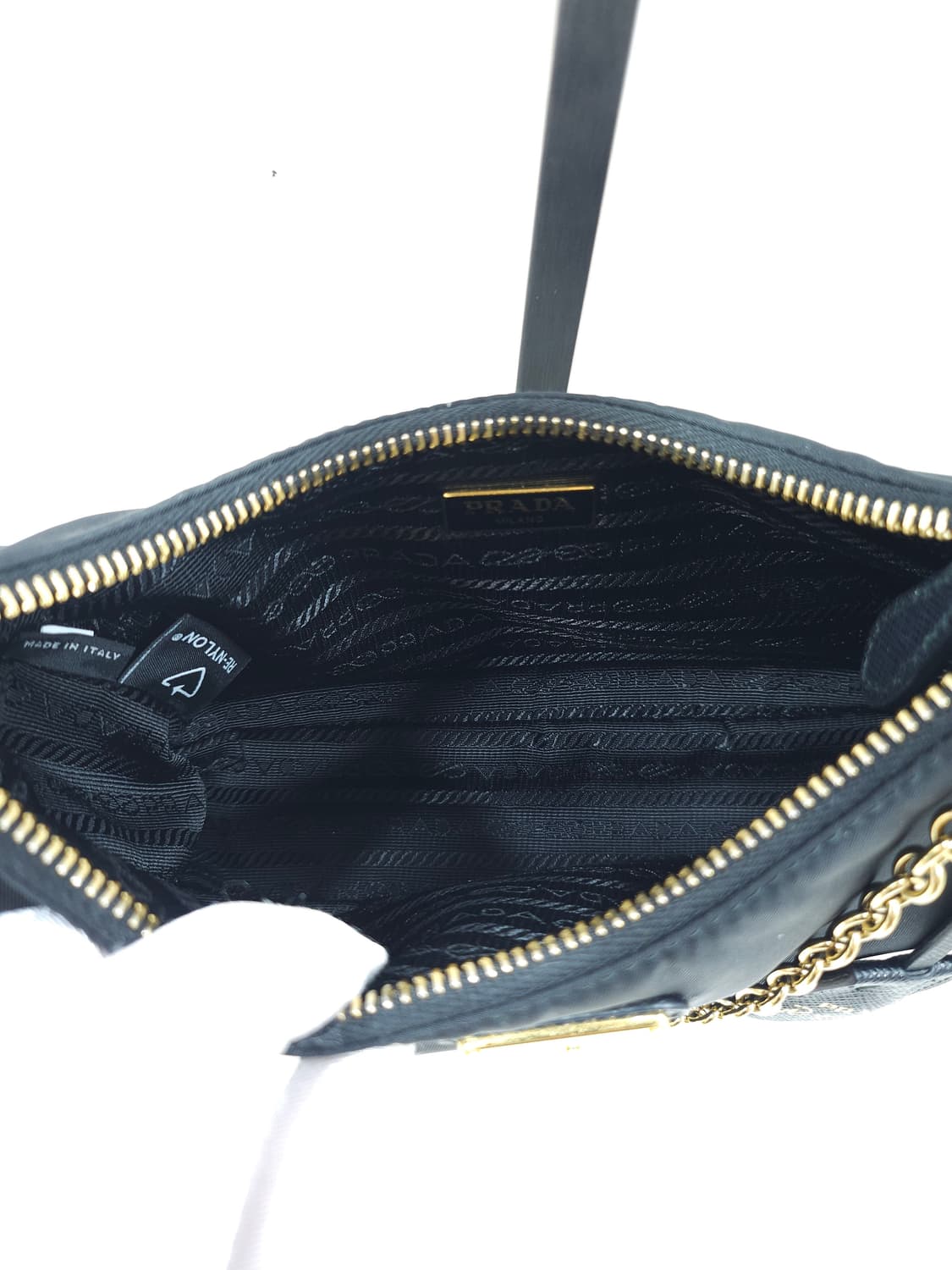 프라다 리에디션 2005 리나일론백 금장 상품이미지7
