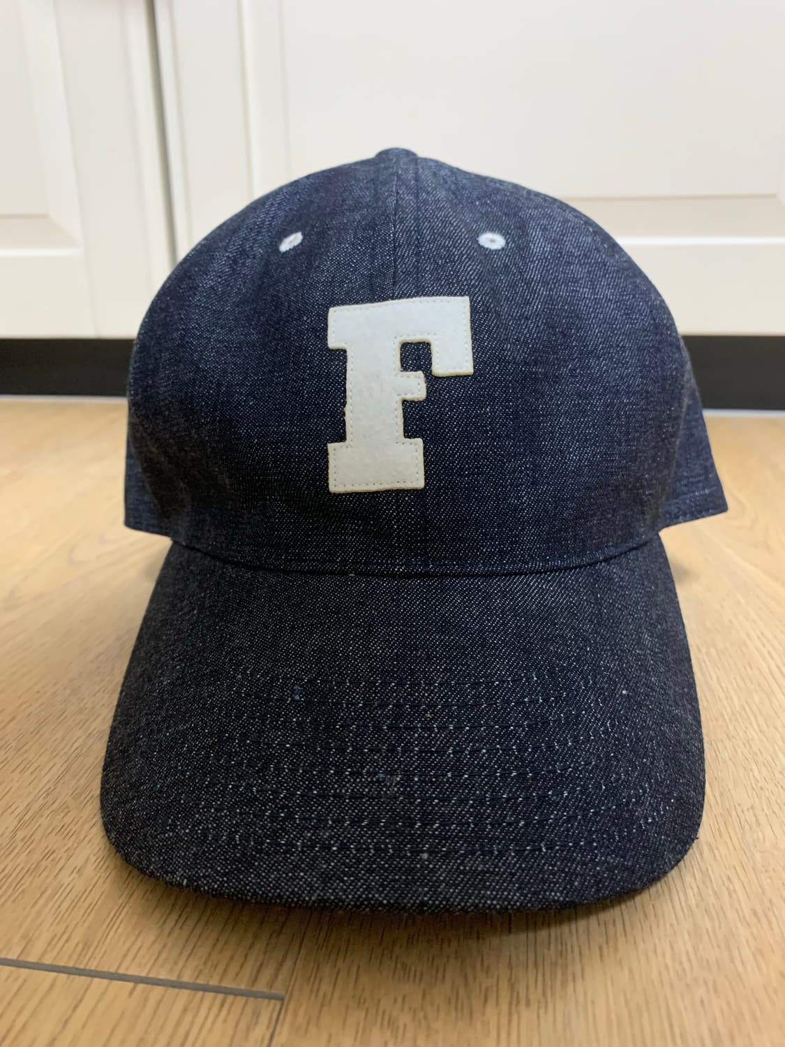 풀카운드 데님 모자 팝니다 상품이미지1