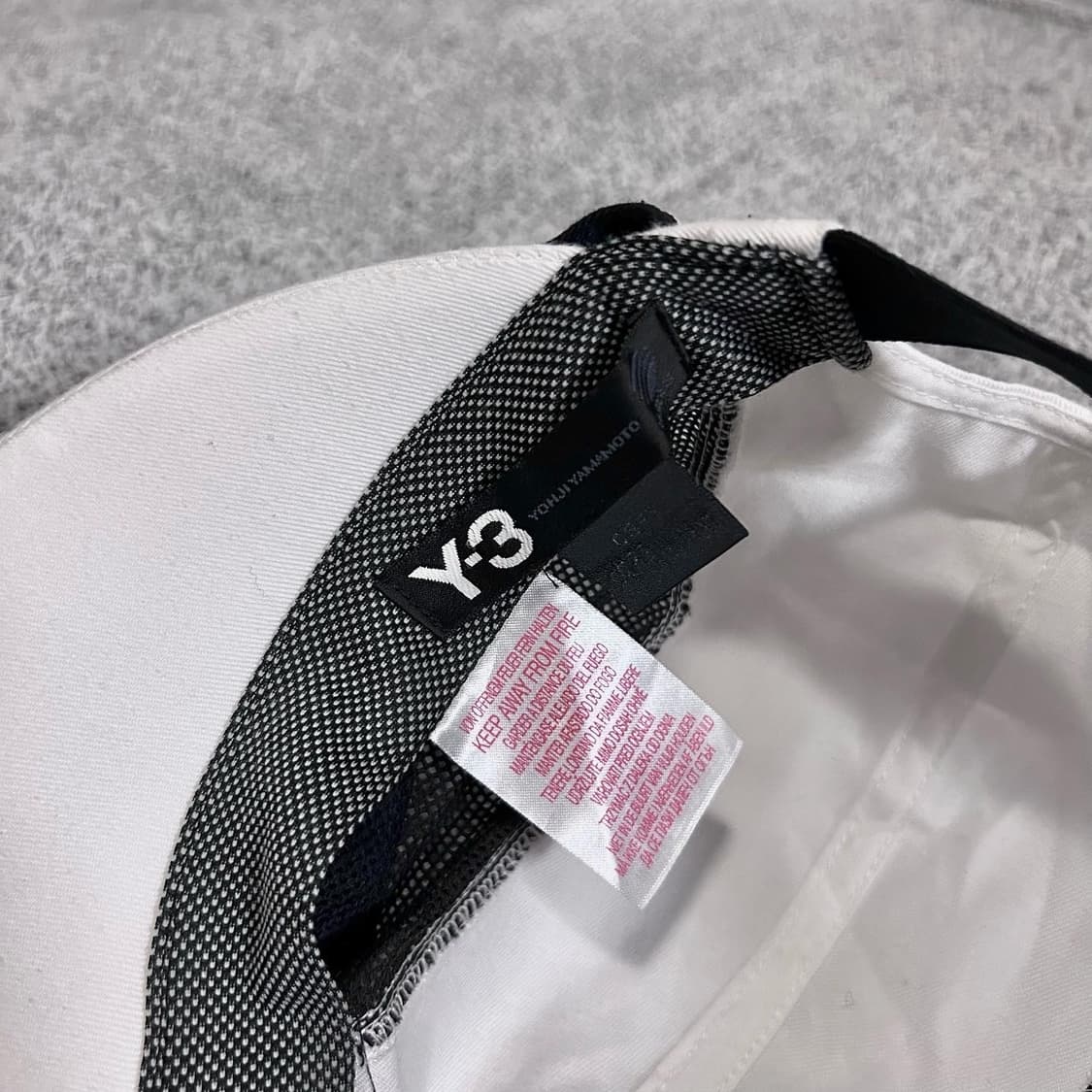 Y-3 요지야마모토 스트랩 썬 바이저 캡 모자 테니스캡 상품이미지7