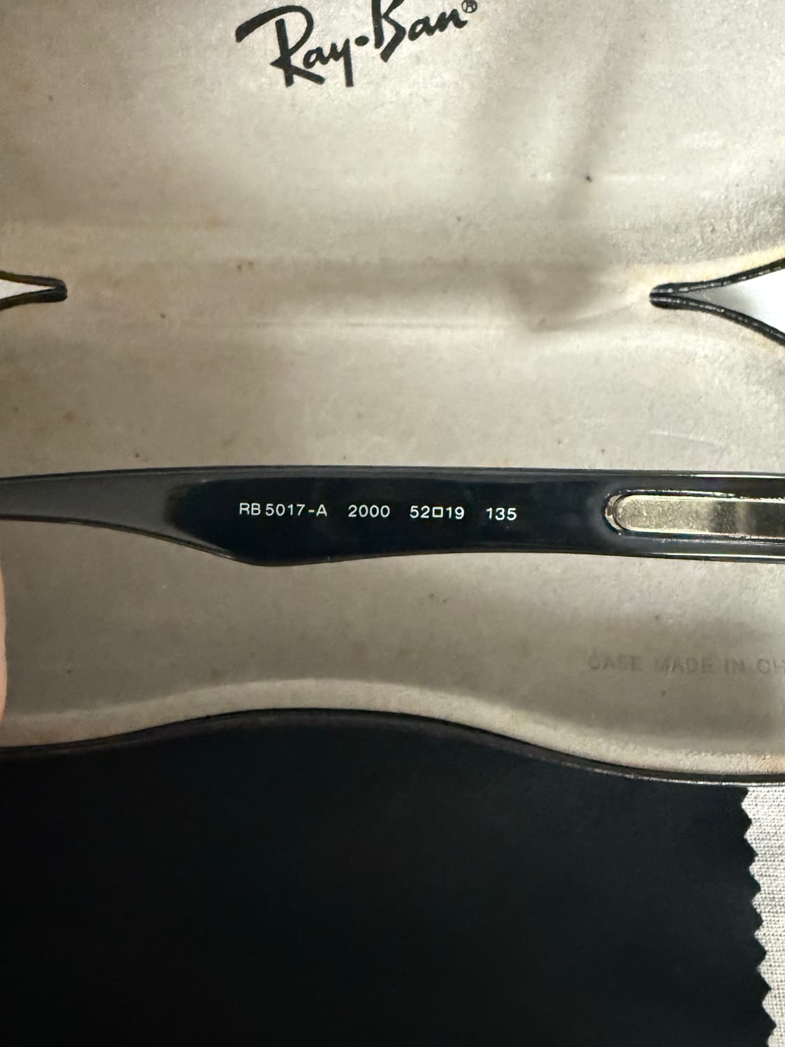 Rayban 레이벤 Rb5017a *후루야켄지착용 상품이미지7