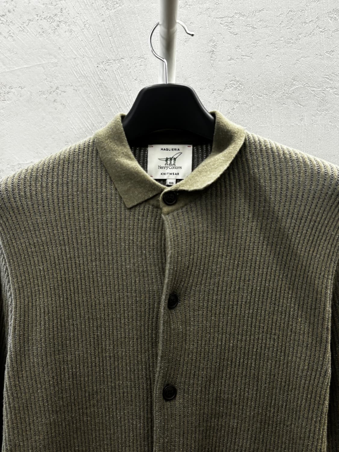 헨리코튼 니트 가디건 풀오버 100 상품이미지3