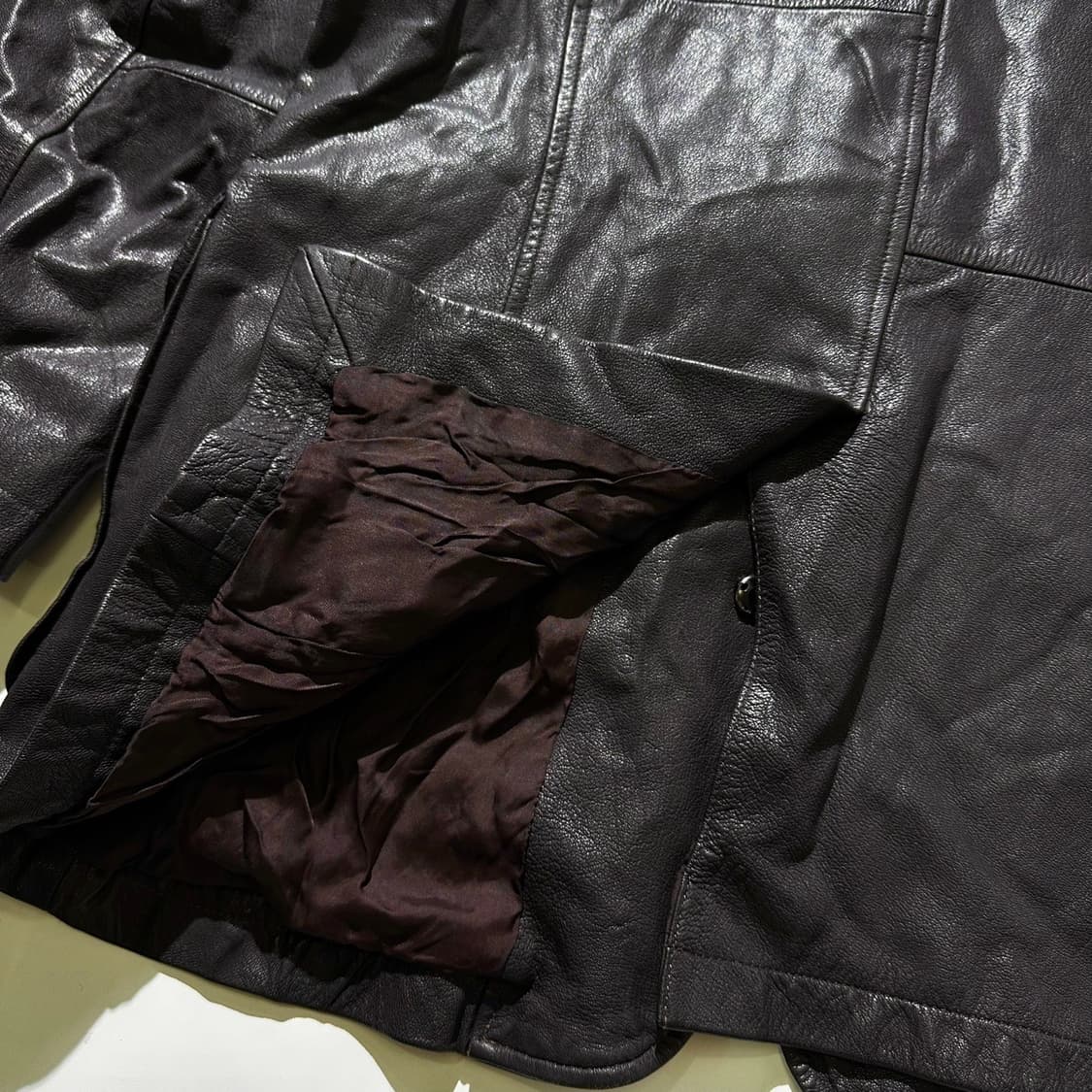 (매장판) 폴스미스 레더 싱글 유틸리티 가죽자켓 상품이미지8