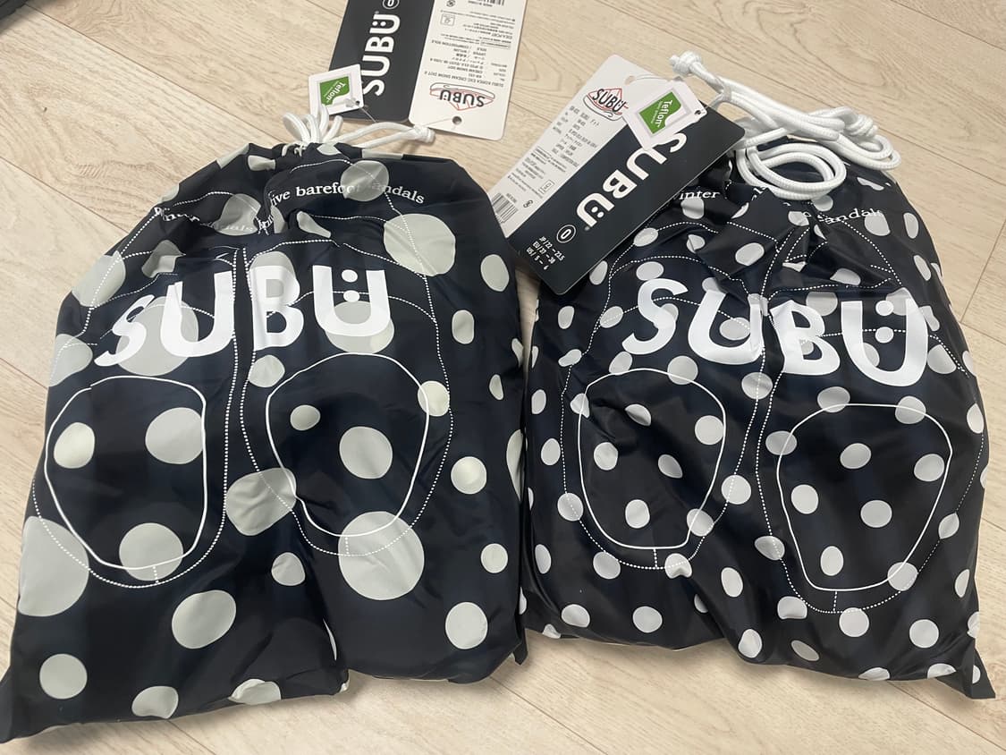 (새상품 정가) subu 패딩 슬리퍼 0사이즈 상품이미지2