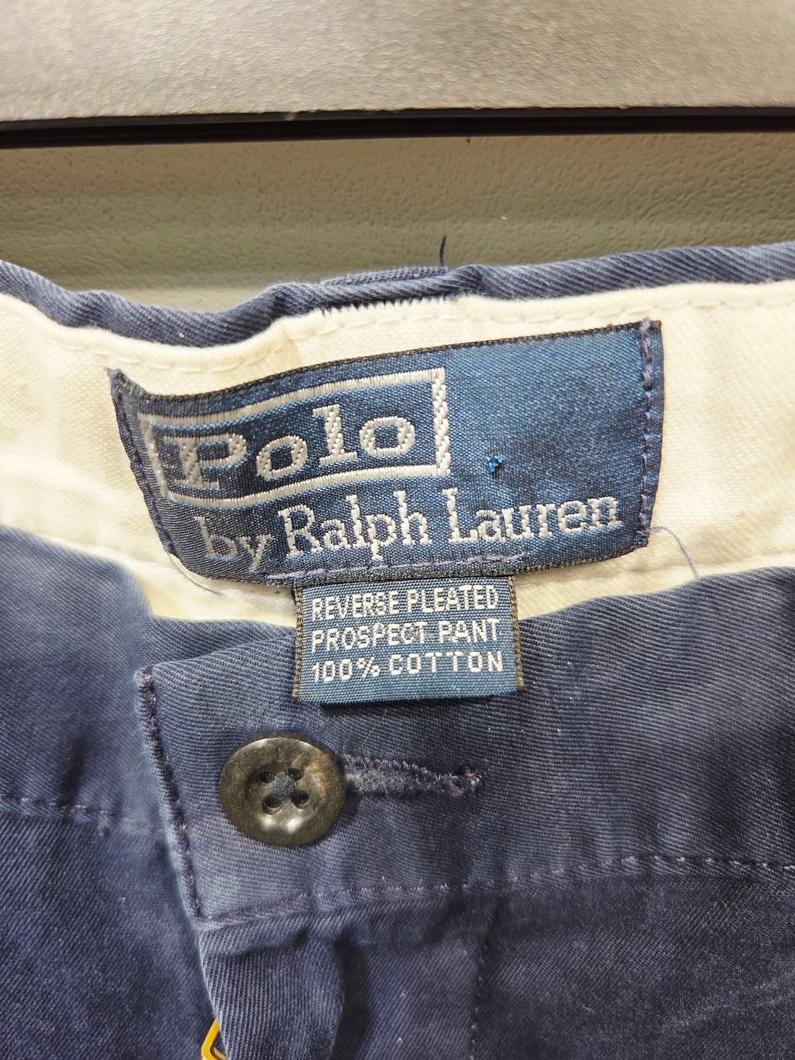 폴로랄프로렌. 남자 네이비 코튼 팬츠_38 상품이미지5