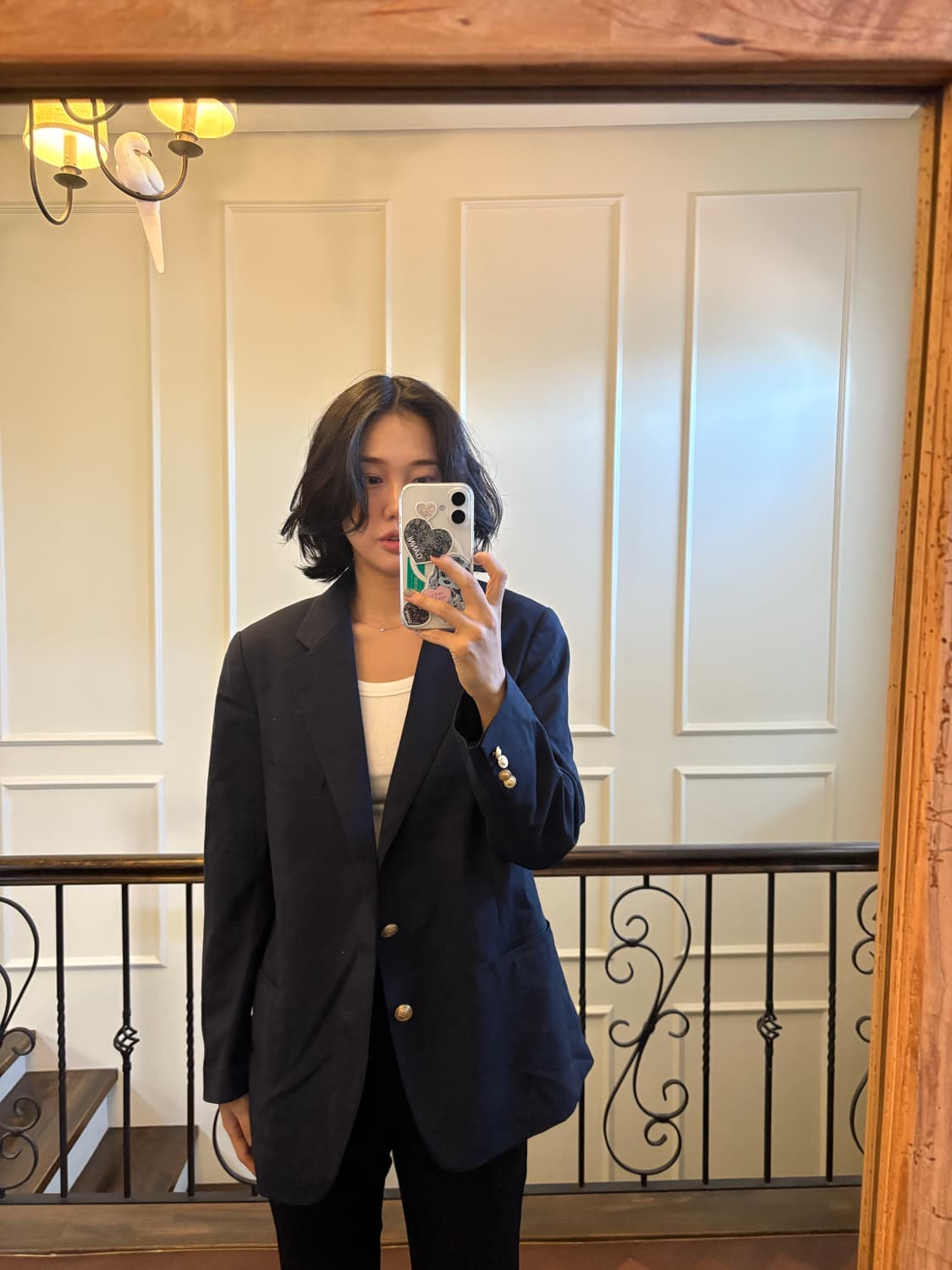 조이드비비에 네이비 금장 자켓 상품이미지3