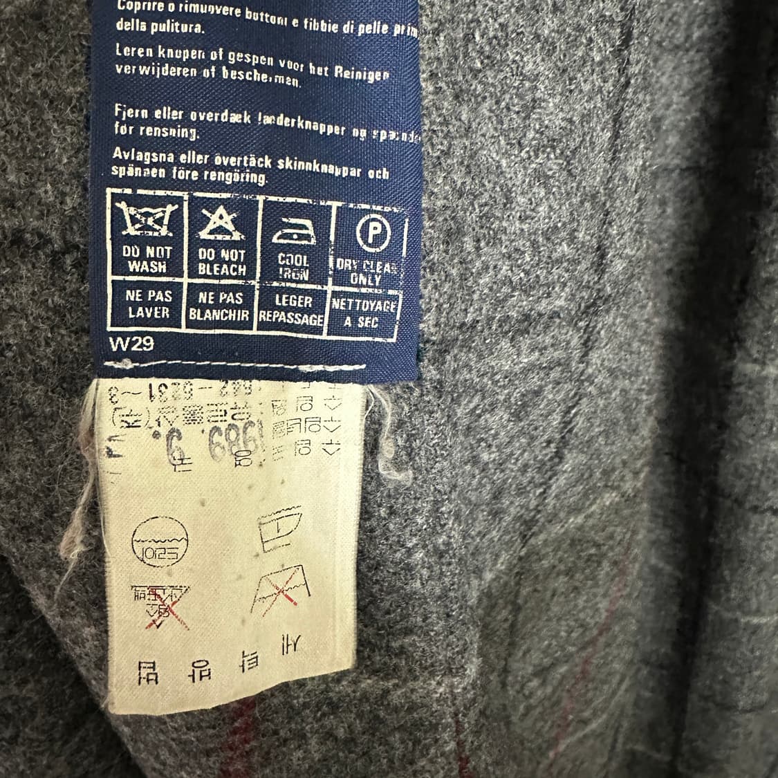 80s 빈티지 버버리 울 알파카 혼방 발마칸 코트 상품이미지8